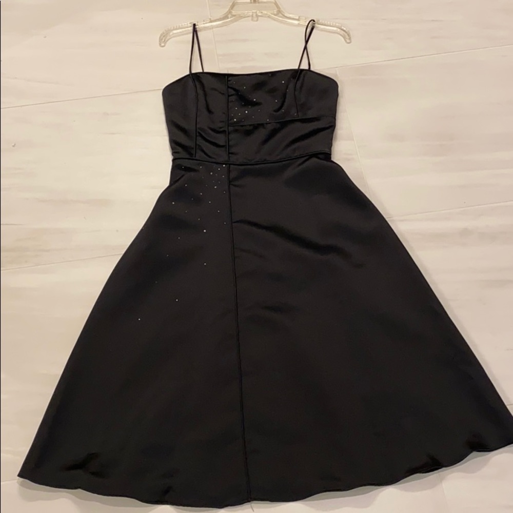 Black cocktail dress